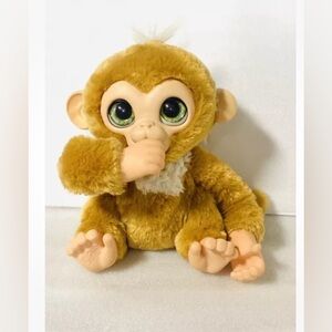 FurReal Friends Check Up Zandi Plush Toy Stuffed Animal Monkey